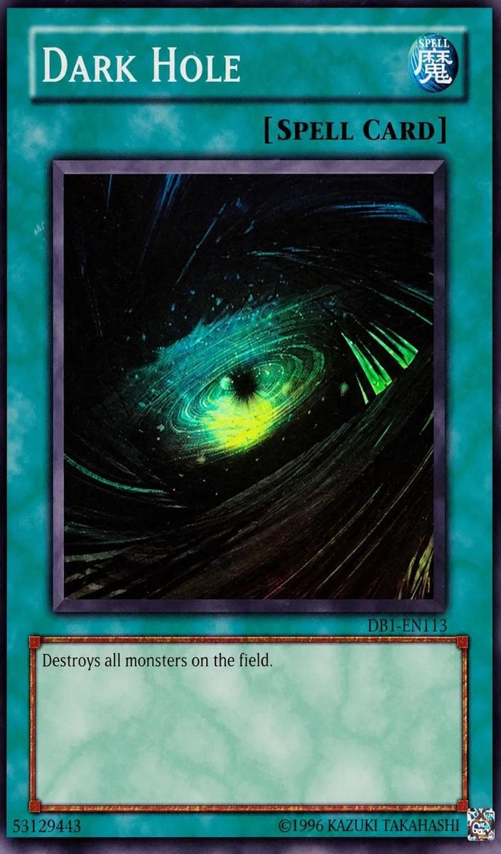 Dark Hole 2004 Yu-Gi-Oh! Dark Beginning 1