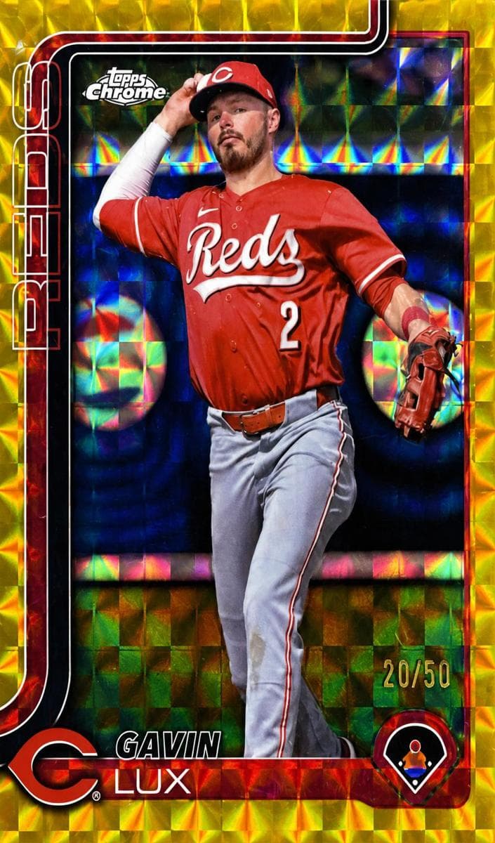 Gavin Lux trading card