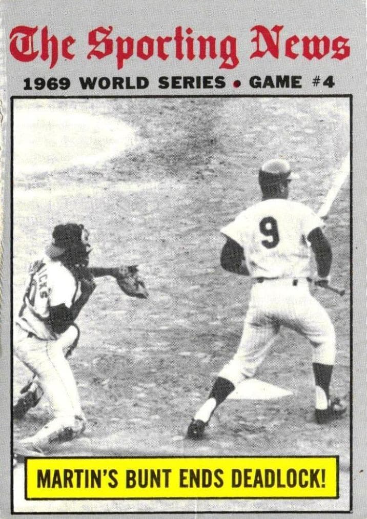World Series Game 4 - Martin's Bunt Ends Deadlock! #308