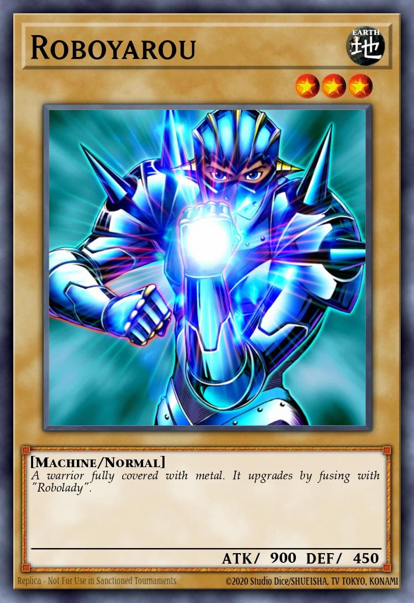 Roboyarou 2001 Yu-Gi-Oh! Japanese Mythological Age