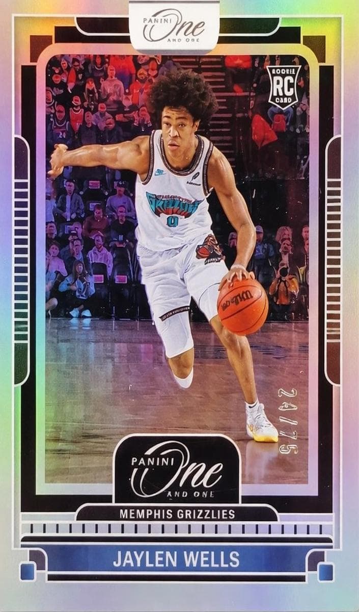 Jaylen Wells 2024 panini Panini One and One