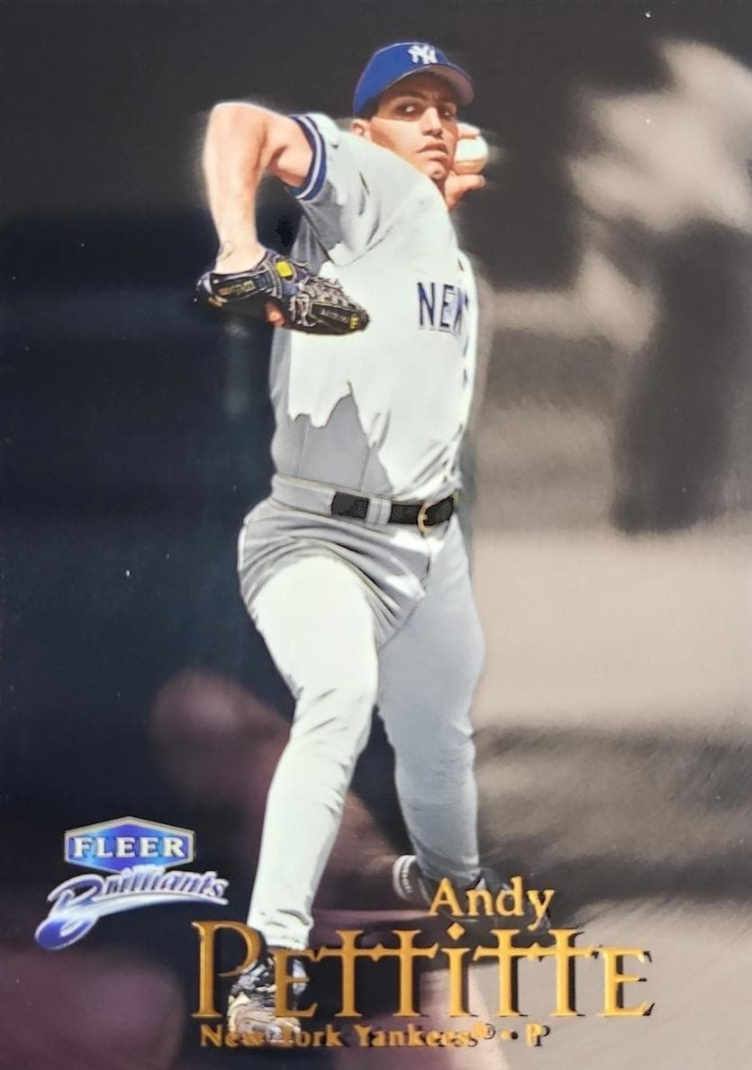 Andy Pettitte 1999 fleer Fleer Brilliants