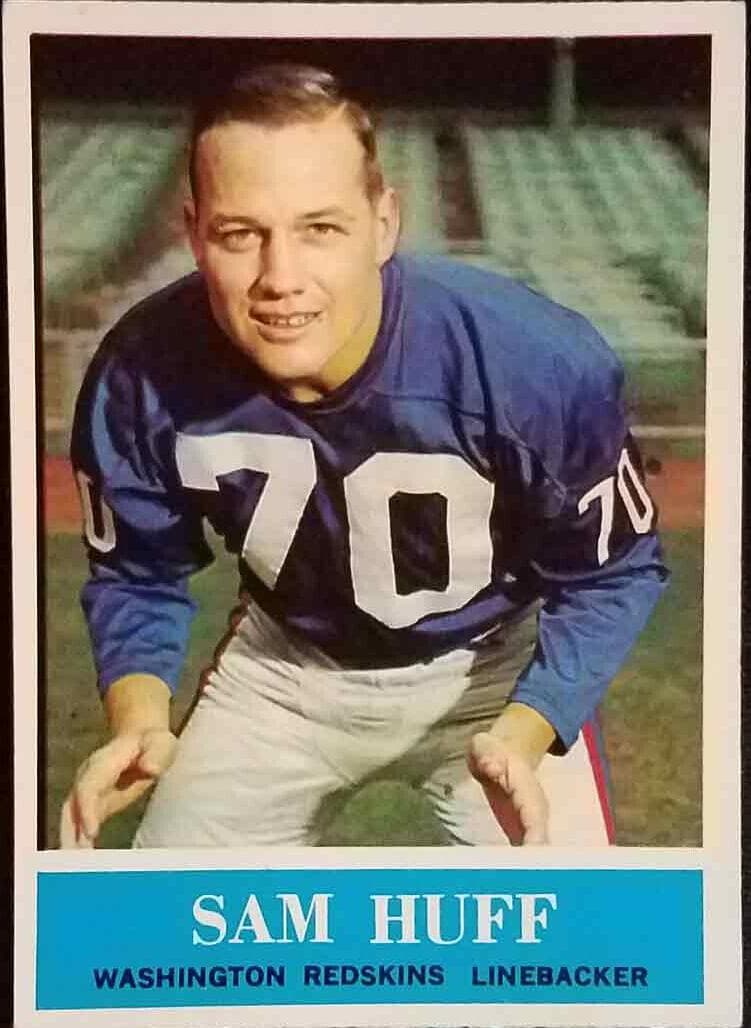 Sam Huff 1964 unknown Philadelphia