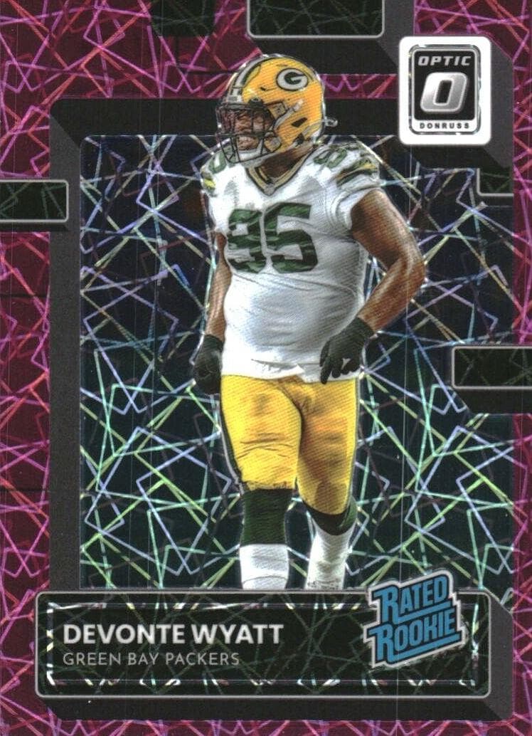 Devonte Wyatt 2022 panini Panini Donruss Optic