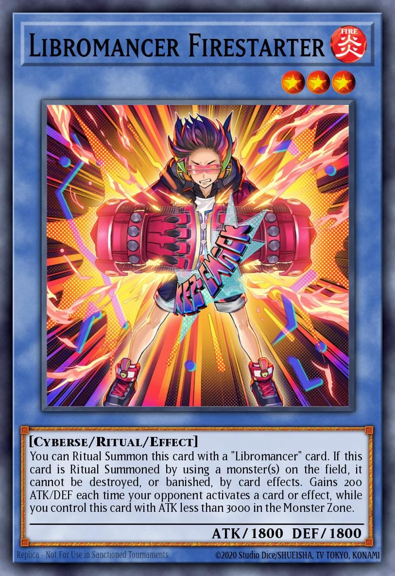 Libromancer Firestarter 2023 Yu-Gi-Oh! 25th Anniversary Tin: Dueling Heroes Mega Pack