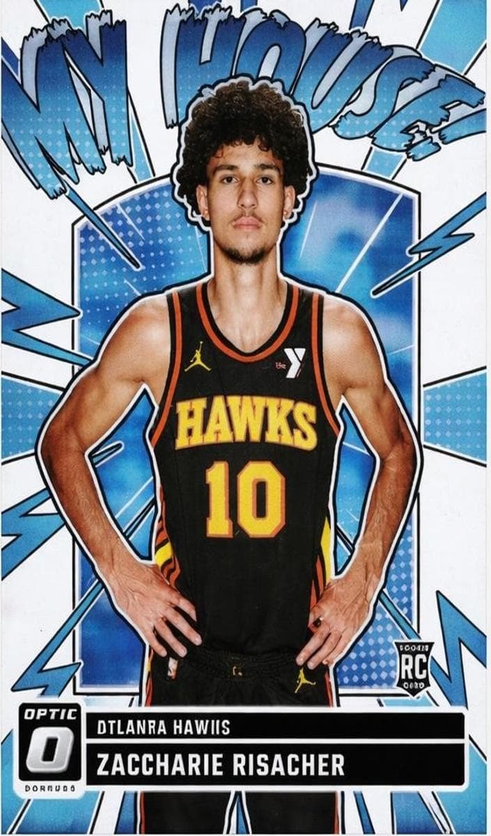 Zaccharie Risacher 2024 panini Donruss Optic