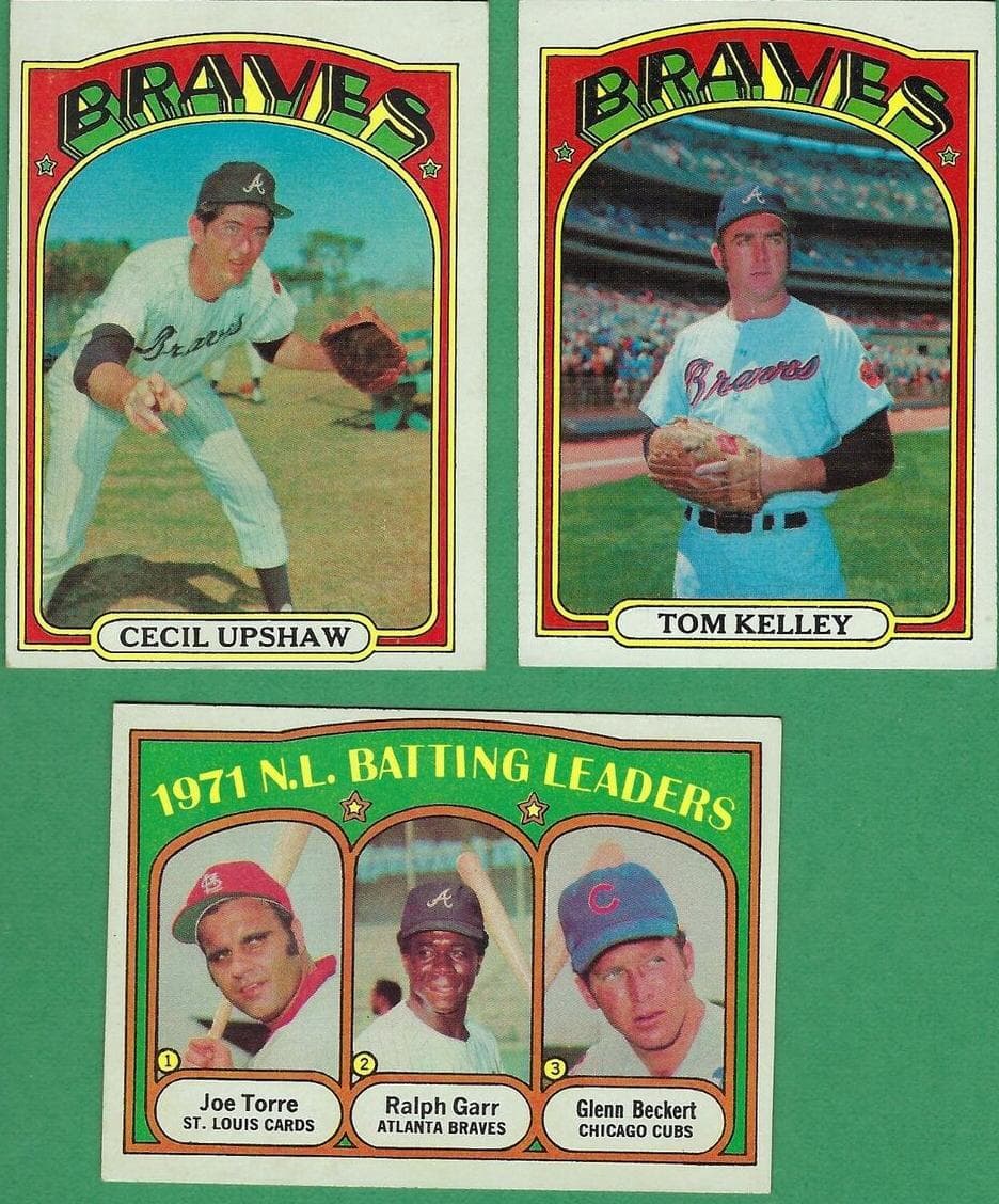 Cecil Upshaw 1972 topps Topps
