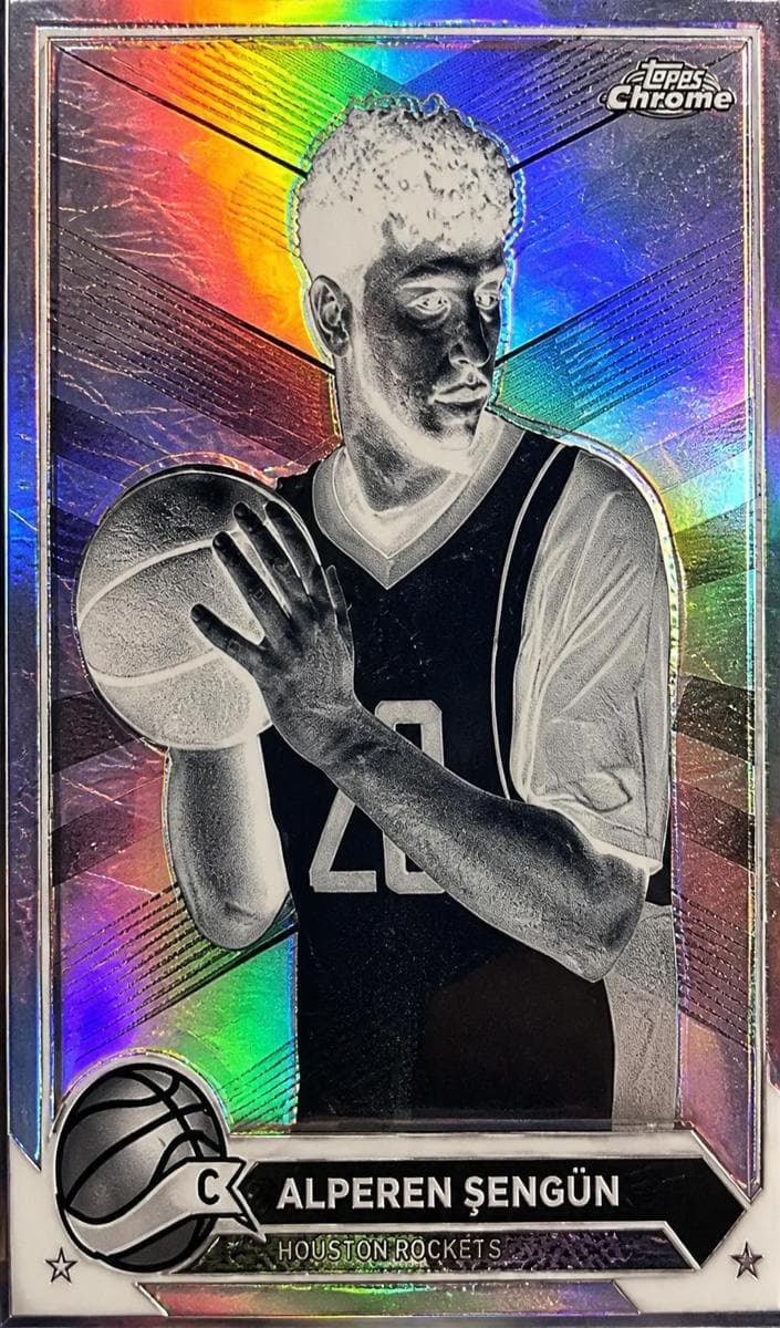 Alperen Şengün 2023 topps Topps Chrome