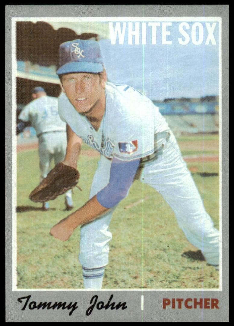 Tommy John 1970 topps Topps