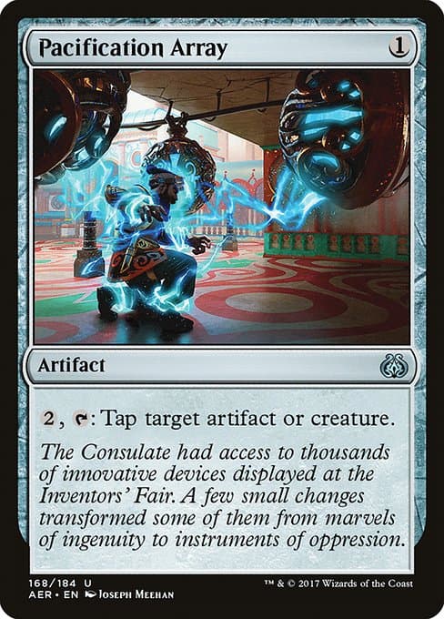 Pacification Array 2017 Magic: The Gathering Aether Revolt
