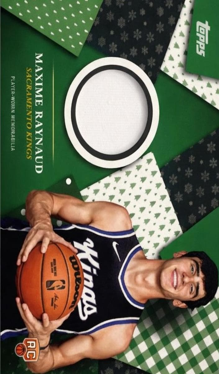 Maxime Raynaud 2025 topps Topps Holiday