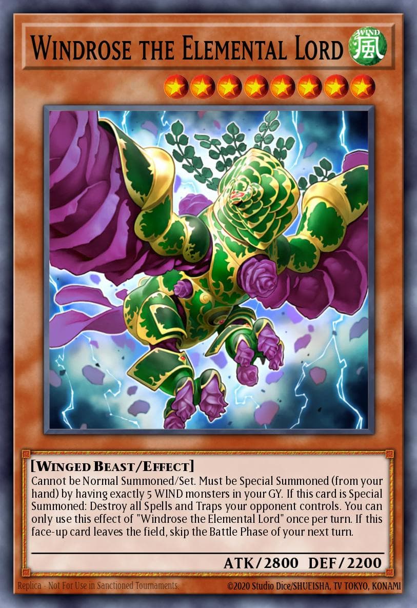Windrose the Elemental Lord #MP14-EN022