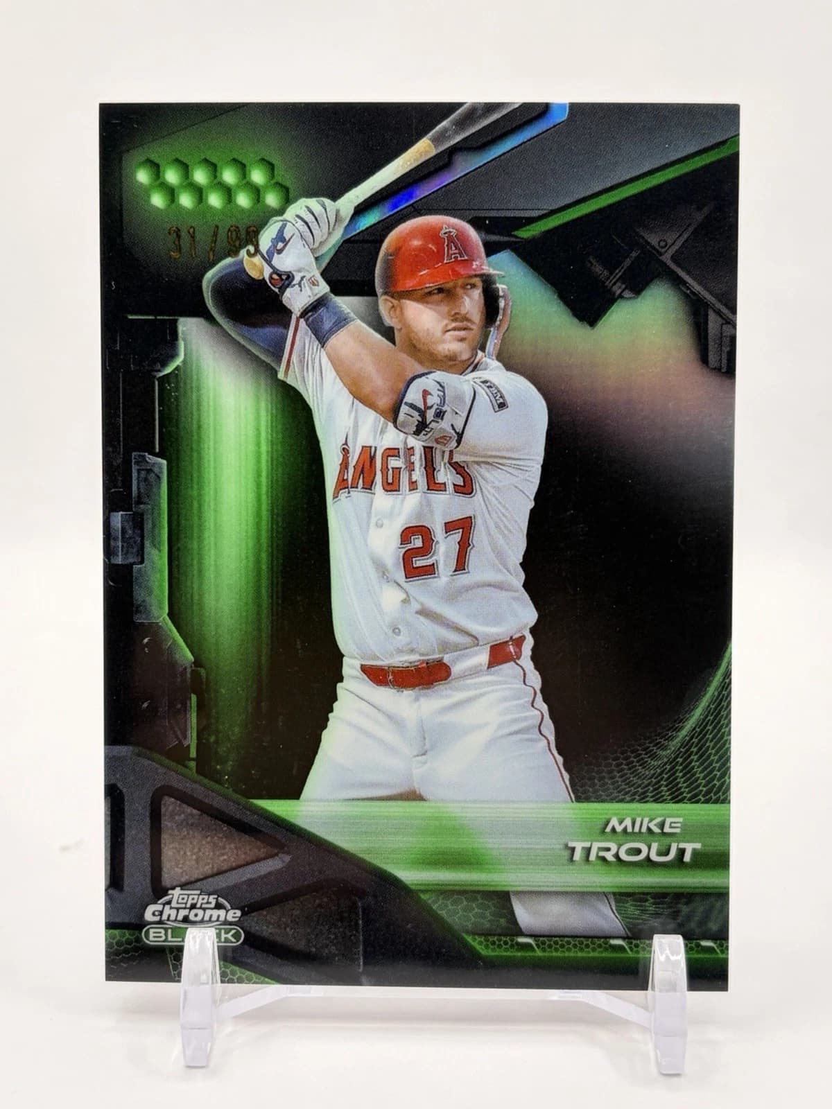 Mike Trout 2026 topps Topps Chrome Black