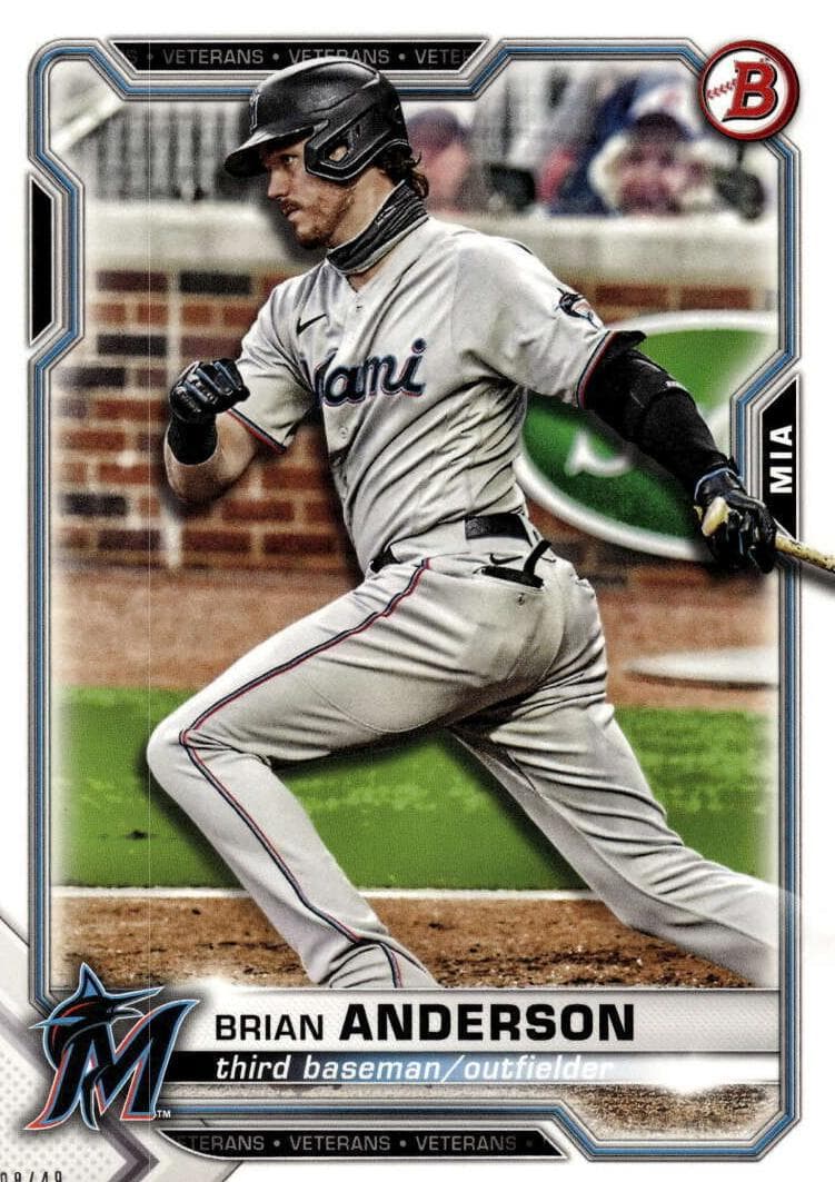 Brian Anderson 2021 bowman Bowman