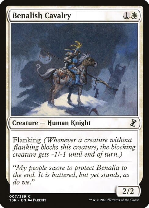 Benalish Cavalry 2006 Magic: The Gathering Time Spiral