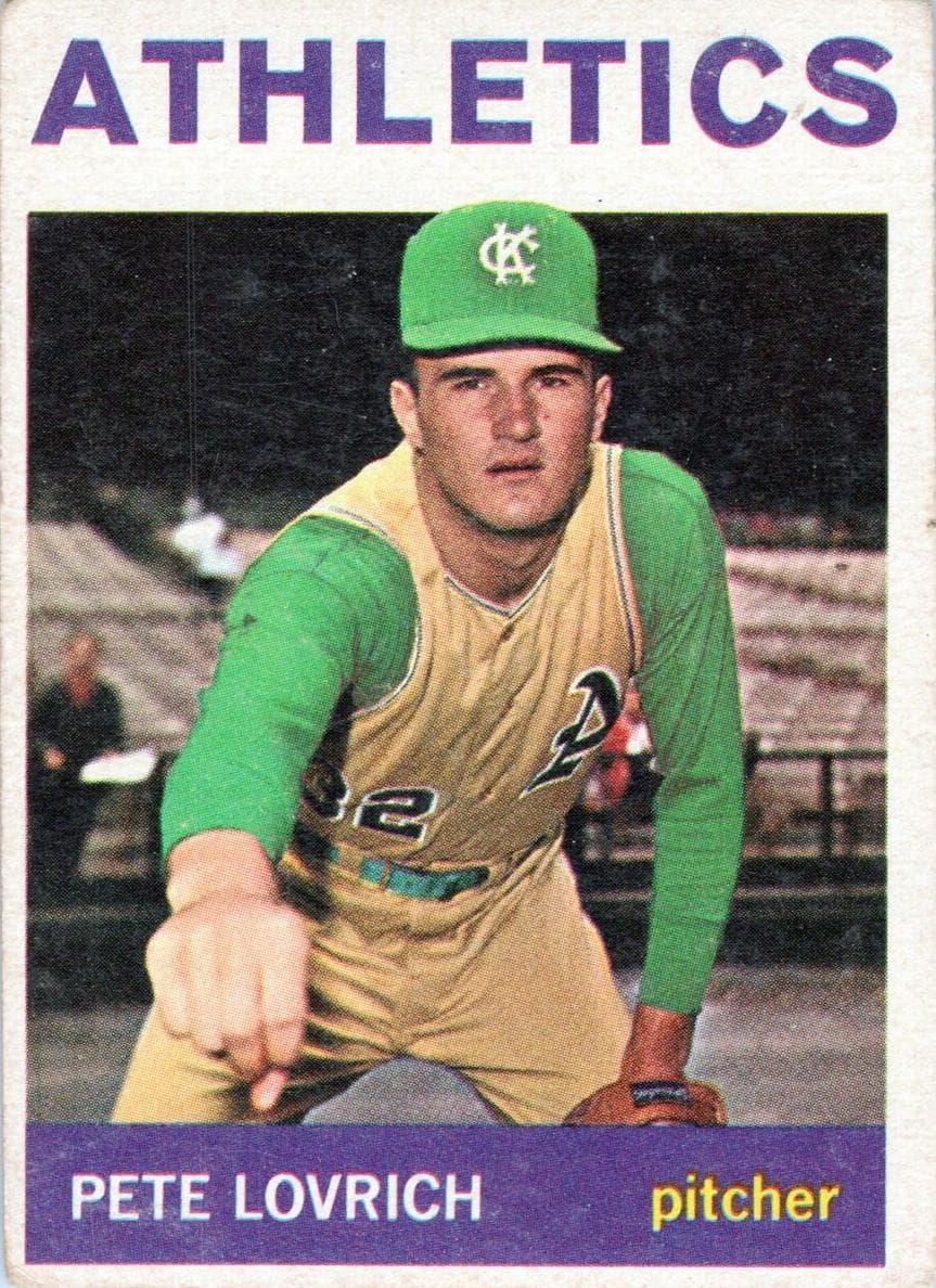 Pete Lovrich 1964 topps Topps