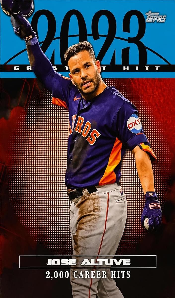Jose Altuve 2024 topps Topps