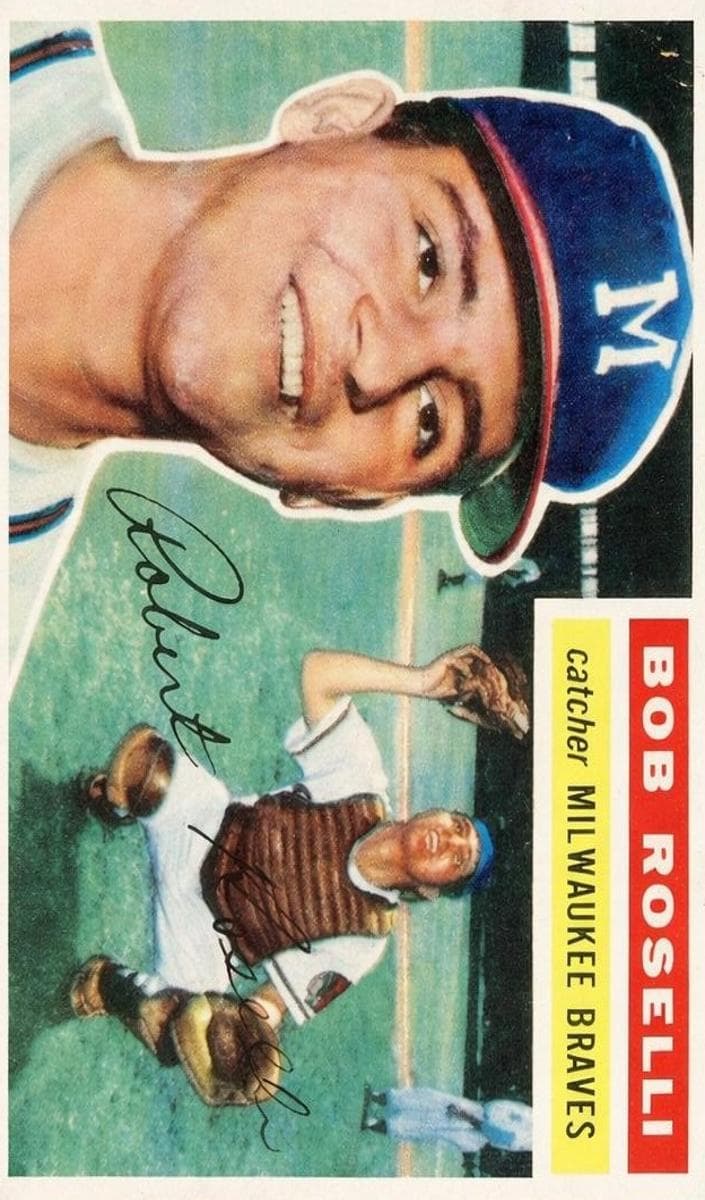 Bob Roselli 1956 topps