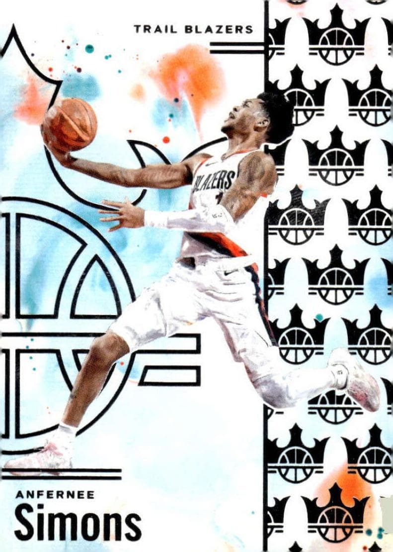 Anfernee Simons 2024 panini Panini Court Kings