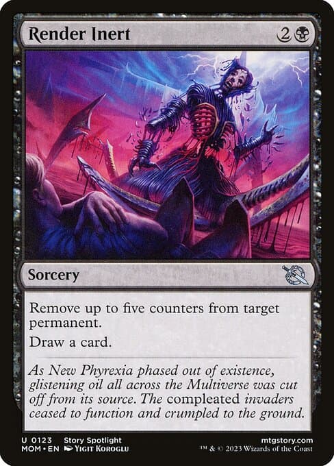 Render Inert 2023 Magic: The Gathering March of the Machine