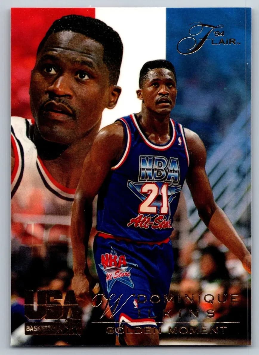 Dominique Wilkins 1994 unknown Flair Team USA