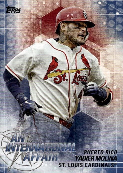 Yadier Molina 2018 topps Topps Update