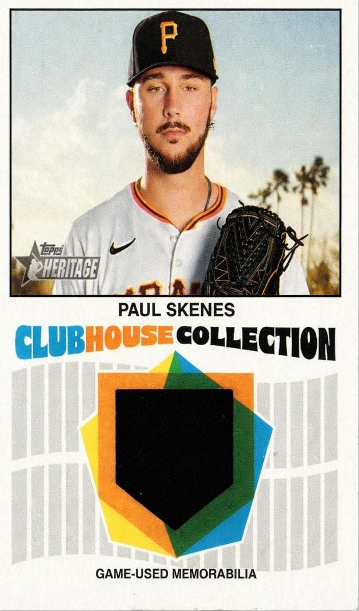 Paul Skenes 2026 topps Topps Heritage