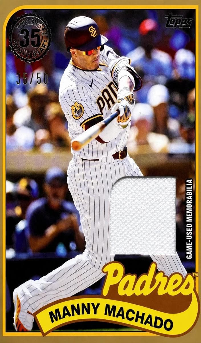 Manny Machado 2024 topps Topps Update