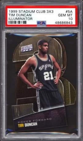 Tim Duncan 1999 unknown Stadium Club
