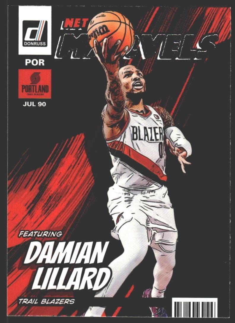 Damian Lillard 2022 panini Donruss