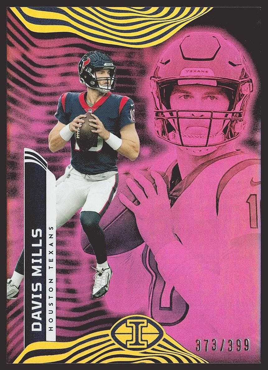 Davis Mills 2022 panini Panini Illusions