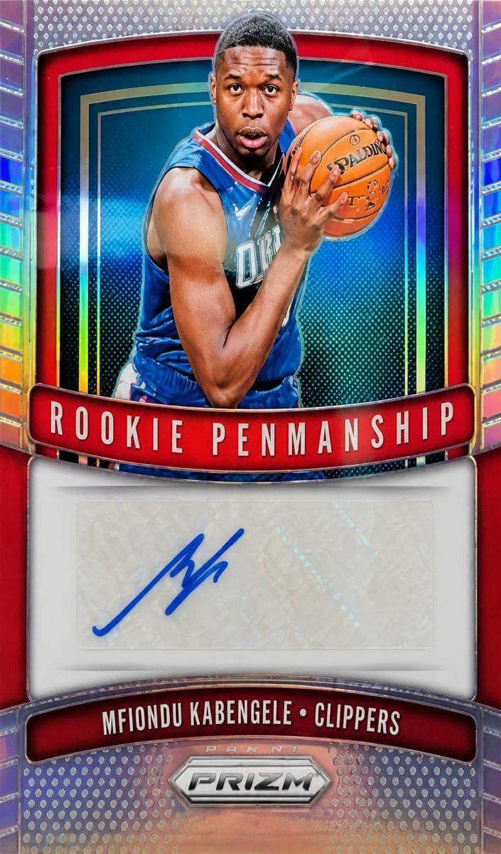 Mfiondu Kabengele 2019 panini Panini Prizm