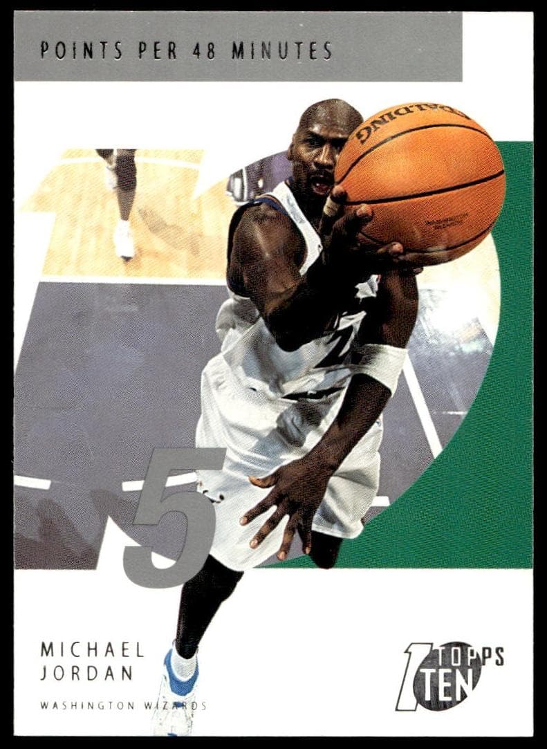 Michael Jordan 2002 topps