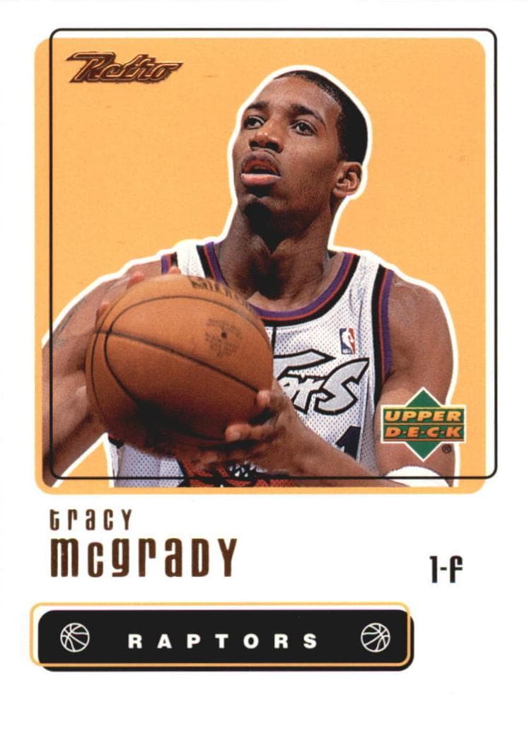 Tracy McGrady 1999 upper-deck Retro