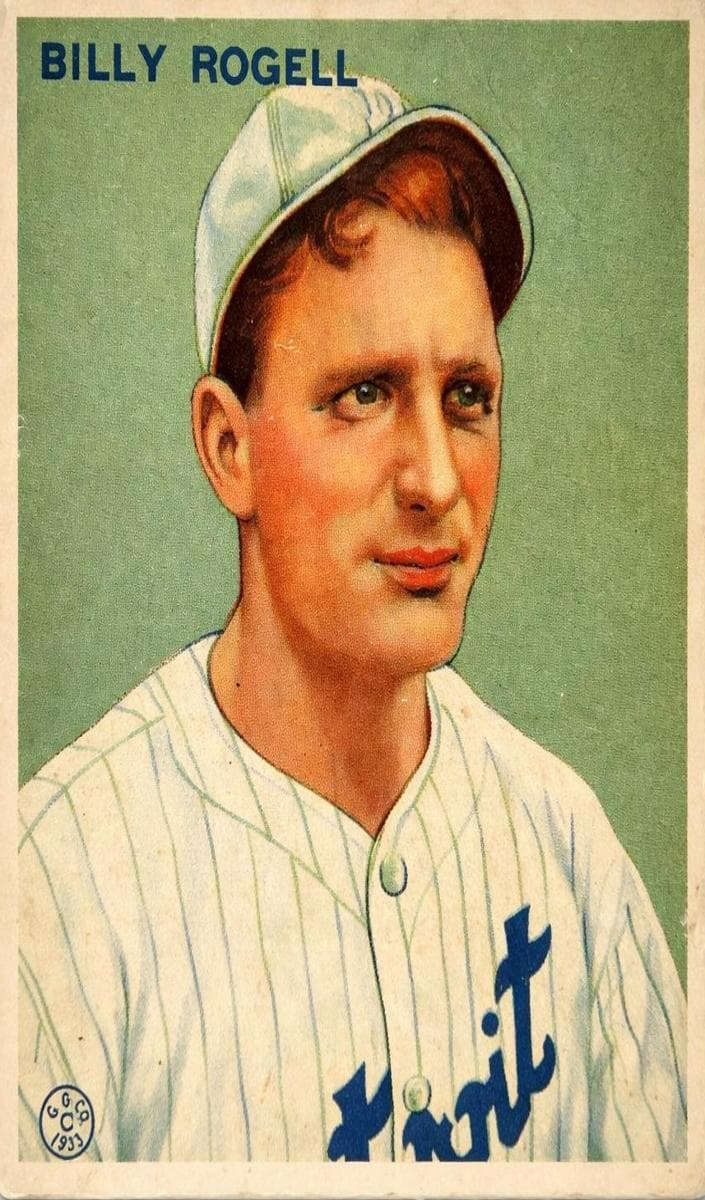 Billy Rogell 1933 unknown
