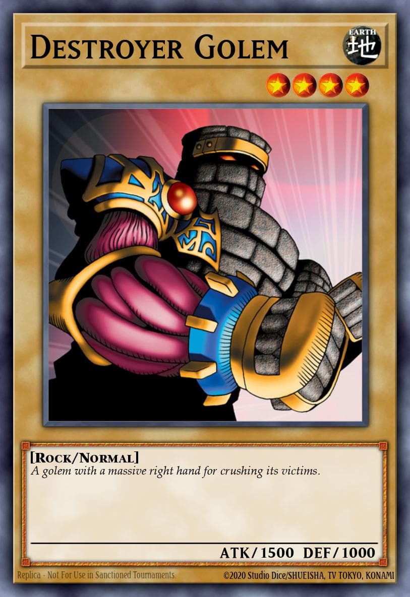 Destroyer Golem 2002 Yu-Gi-Oh!