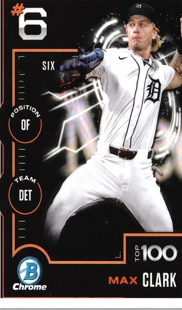 Max Clark 2025 bowman Bowman