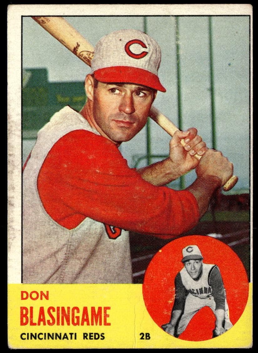 Don Blasingame 1963 topps Topps