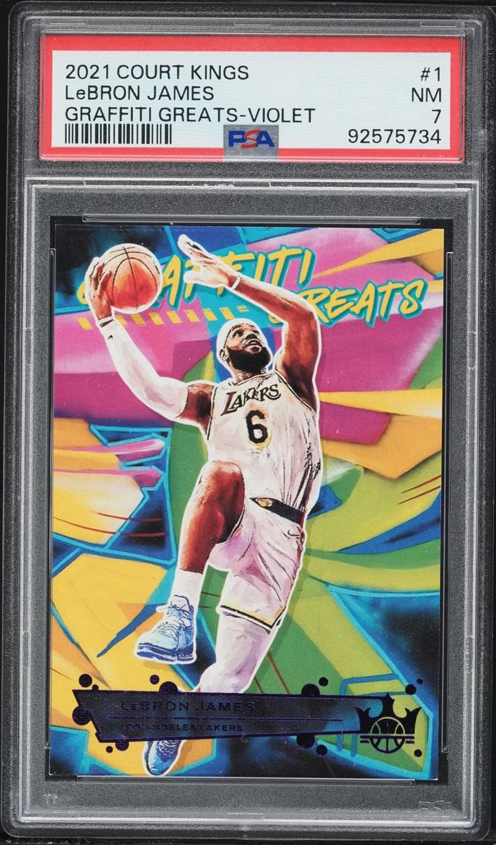 LeBron James 2021 panini Panini Court Kings
