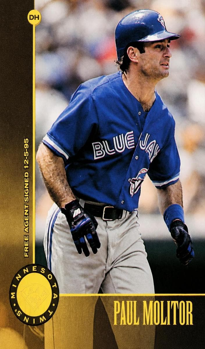 Paul Molitor 1996 leaf Leaf