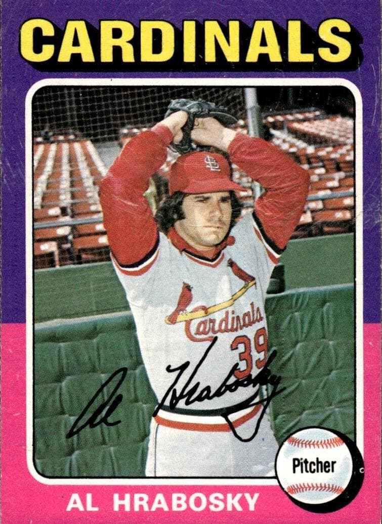 Al Hrabosky 1975 topps O-Pee-Chee