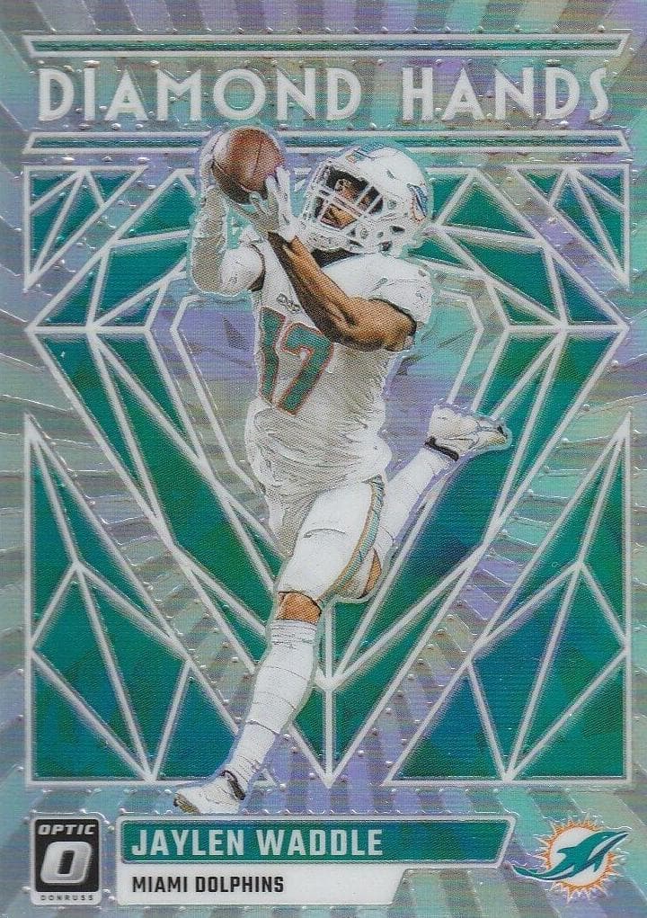 Jaylen Waddle 2023 panini Panini Donruss Optic