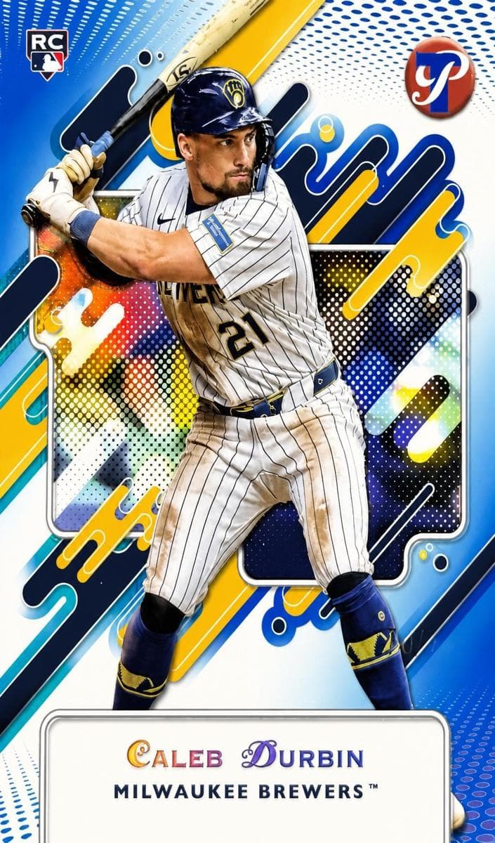 Caleb Durbin trading card