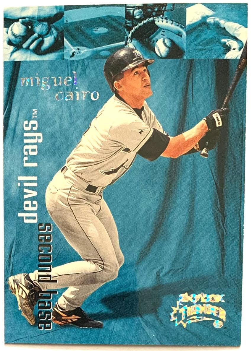 Miguel Cairo 1999 fleer SkyBox Thunder