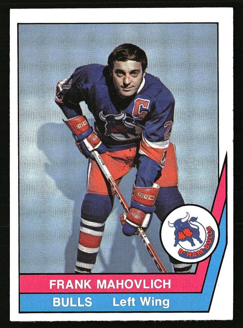 Frank Mahovlich 1977 o-pee-chee O-Pee-Chee WHA