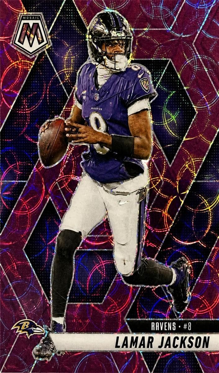 Lamar Jackson 2025 panini