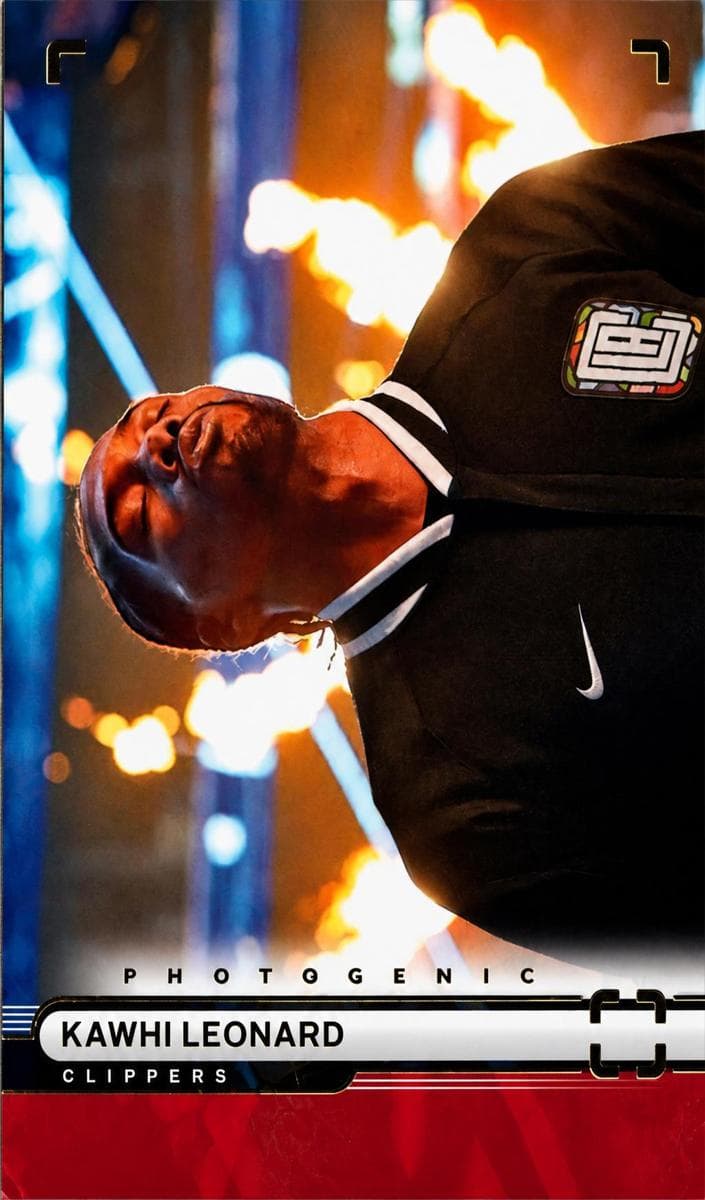 Kawhi Leonard 2022 panini Panini Photogenic