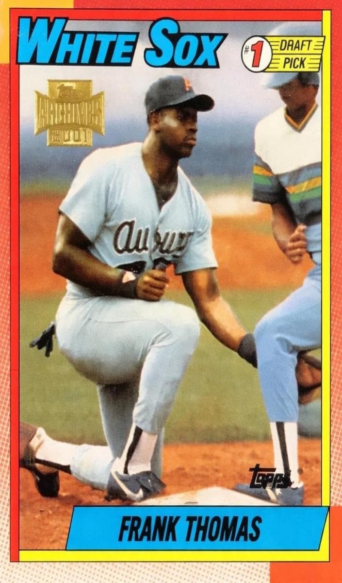 Frank Thomas 2001 topps Topps Archives Reserve