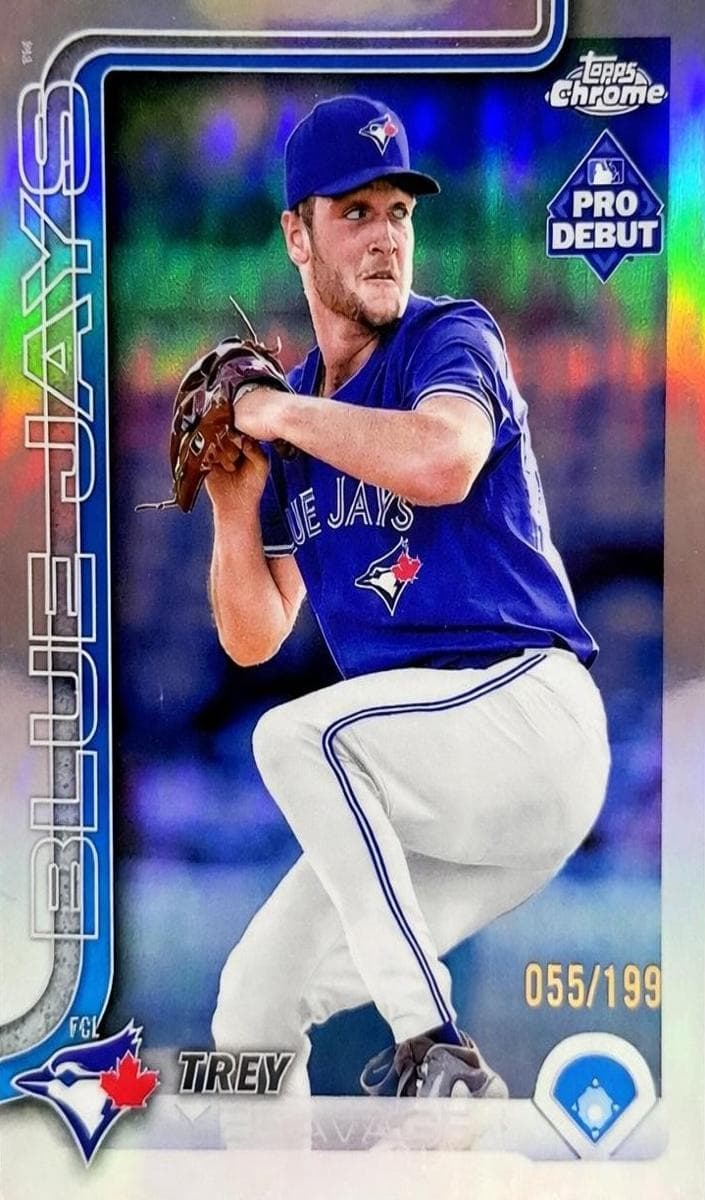 Trey Yesavage 2025 topps Topps Pro Debut