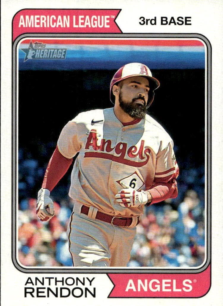 Anthony Rendon 2023 topps Topps Heritage